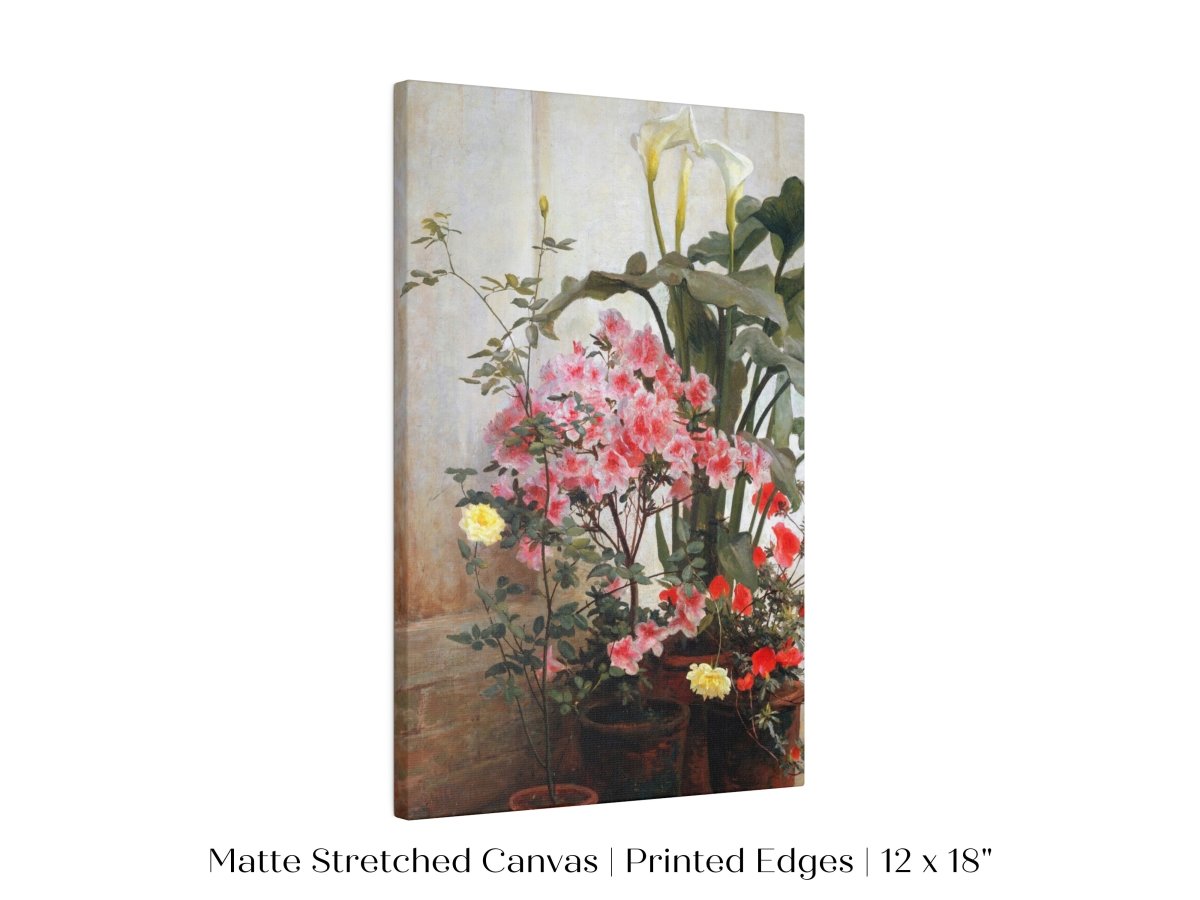 Side of a Greenhouse | P130 - Single Art Prints - Piccolo Fiore Prints