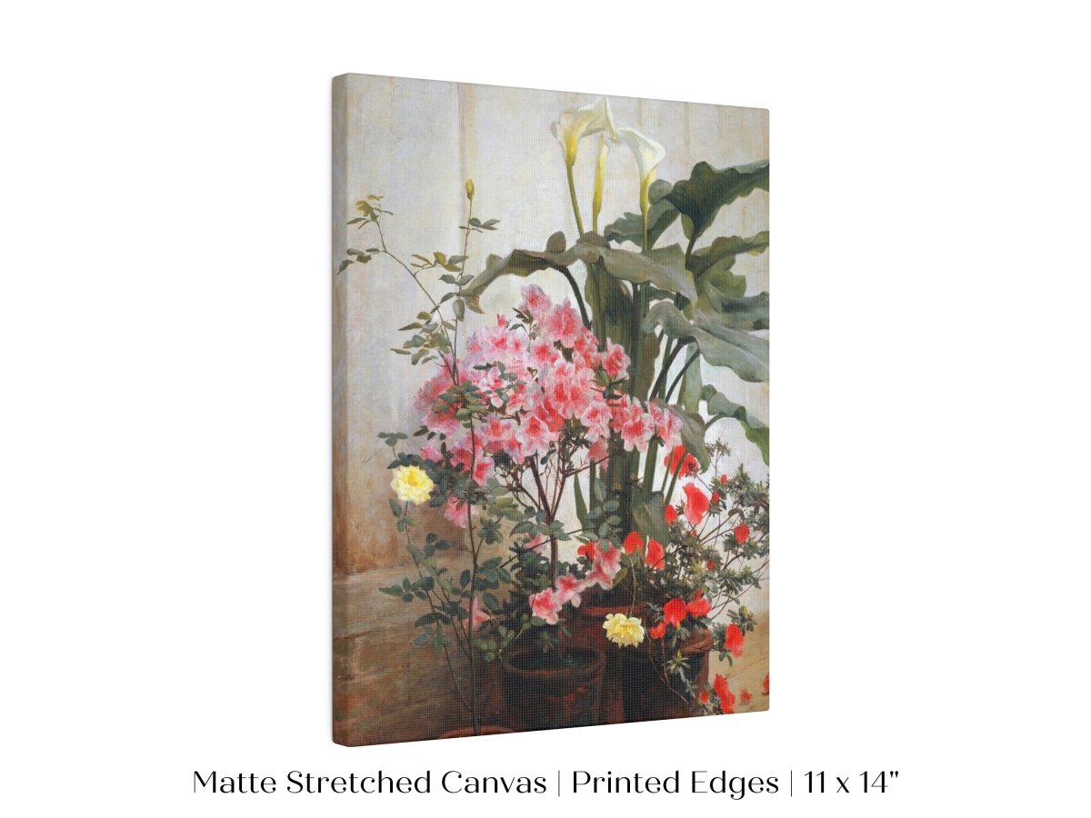 Side of a Greenhouse | P130 - Single Art Prints - Piccolo Fiore Prints