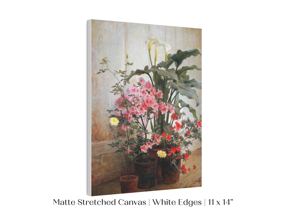 Side of a Greenhouse | P130 - Single Art Prints - Piccolo Fiore Prints