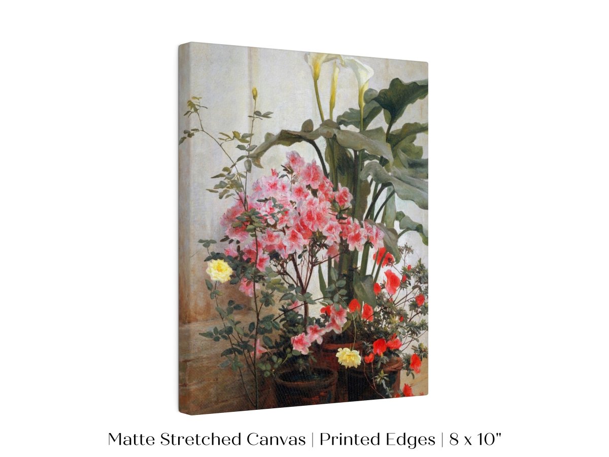 Side of a Greenhouse | P130 - Single Art Prints - Piccolo Fiore Prints