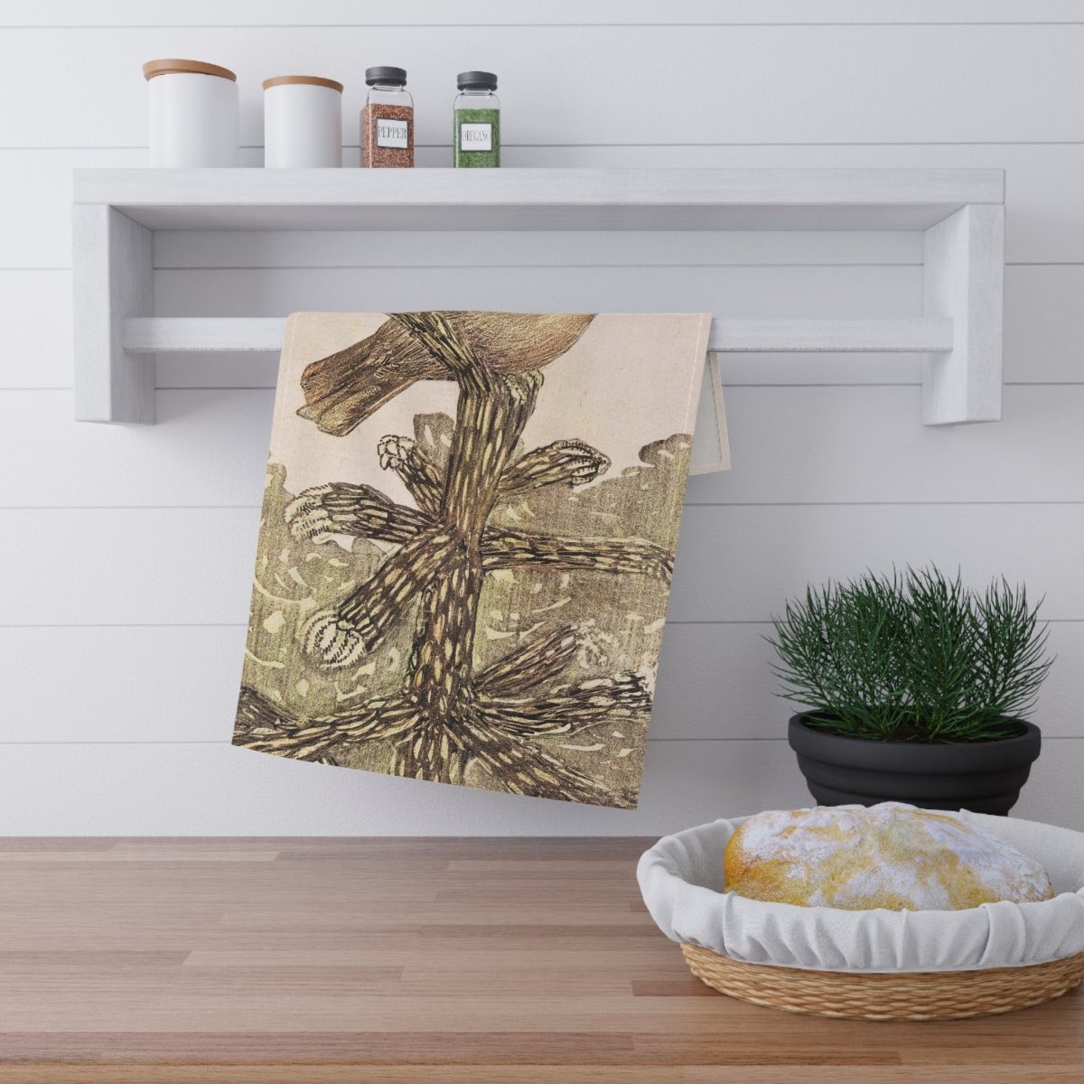 Singing Bird | Tea Towel - Tea Towel - Piccolo Fiore Prints