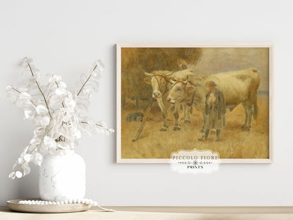 Sketch for the Harvesters | P182 - Single Art Prints - Piccolo Fiore Prints