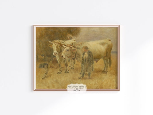 Sketch for the Harvesters | P182 - Single Art Prints - Piccolo Fiore Prints