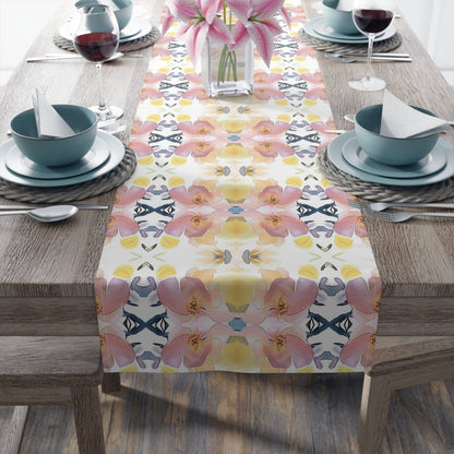 Spring Bloom Stripe | Table Runner - Table Runner - Piccolo Fiore Prints