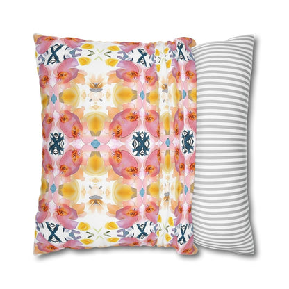 Spring Bloom Stripe | Throw Pillow - Throw Pillow - Piccolo Fiore Prints