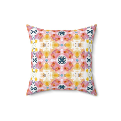 Spring Bloom Stripe | Throw Pillow - Throw Pillow - Piccolo Fiore Prints