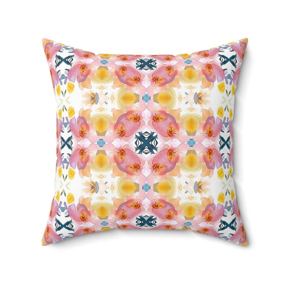Spring Bloom Stripe | Throw Pillow - Throw Pillow - Piccolo Fiore Prints