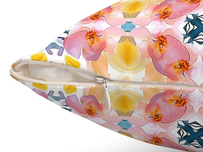 Spring Bloom Stripe | Throw Pillow - Throw Pillow - Piccolo Fiore Prints