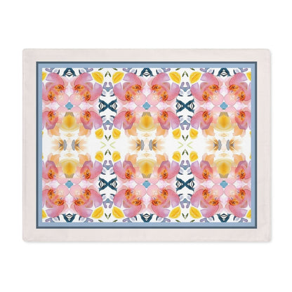 Spring Blooms | Placemat - Cotton Twill Placemat - Piccolo Fiore Prints