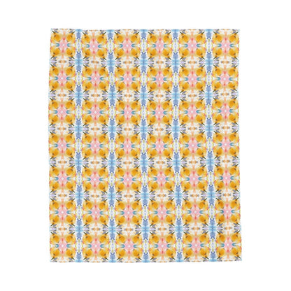 Springtime | Minky Throw Blanket - Minky Throw Blanket - Piccolo Fiore Prints