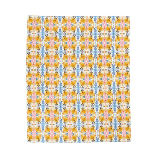 Springtime | Minky Throw Blanket - Minky Throw Blanket - Piccolo Fiore Prints