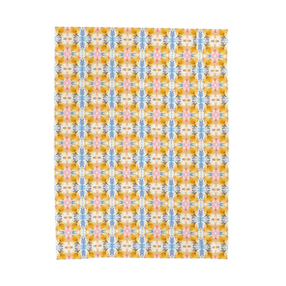 Springtime | Minky Throw Blanket - Minky Throw Blanket - Piccolo Fiore Prints
