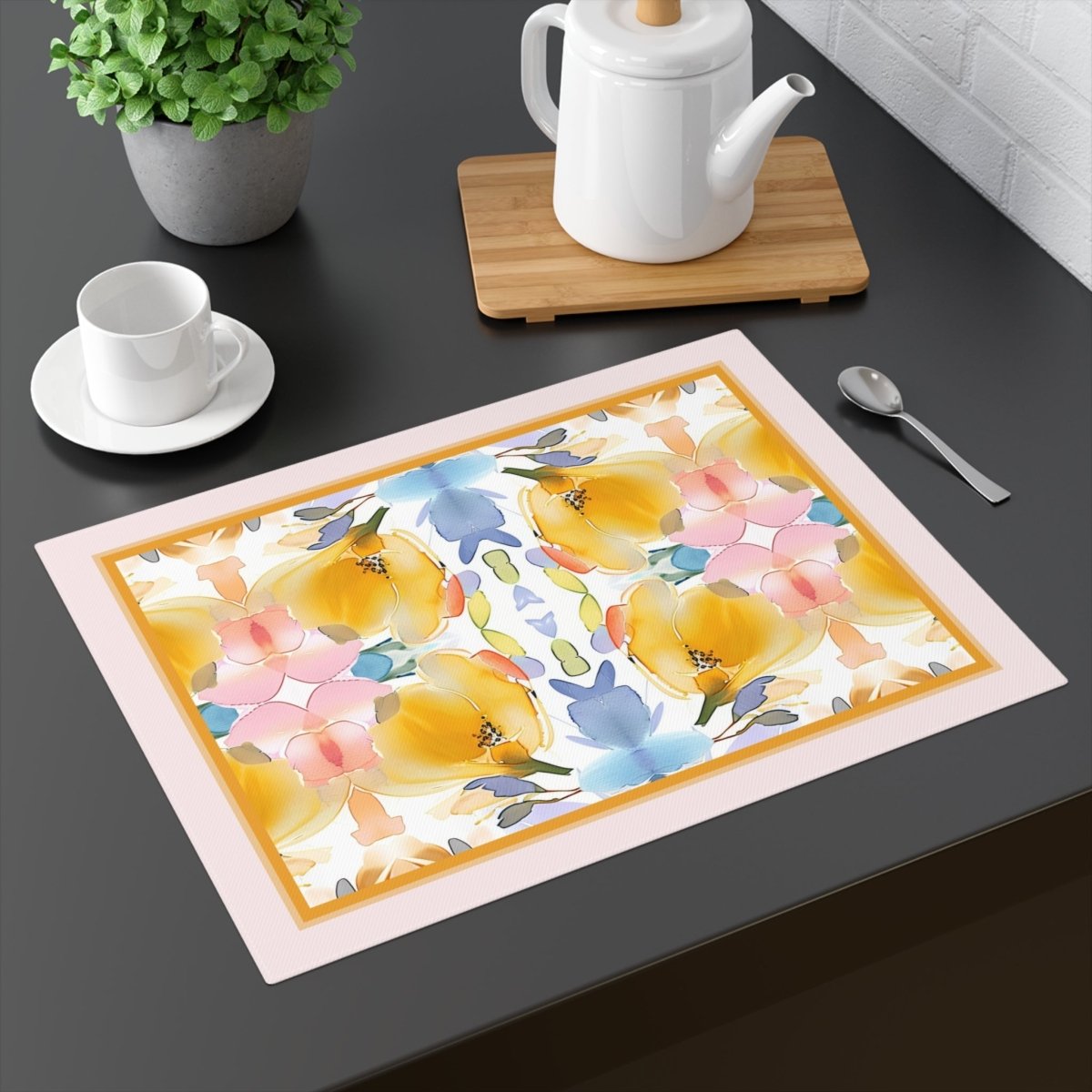 Springtime | Placemat - Cotton Twill Placemat - Piccolo Fiore Prints