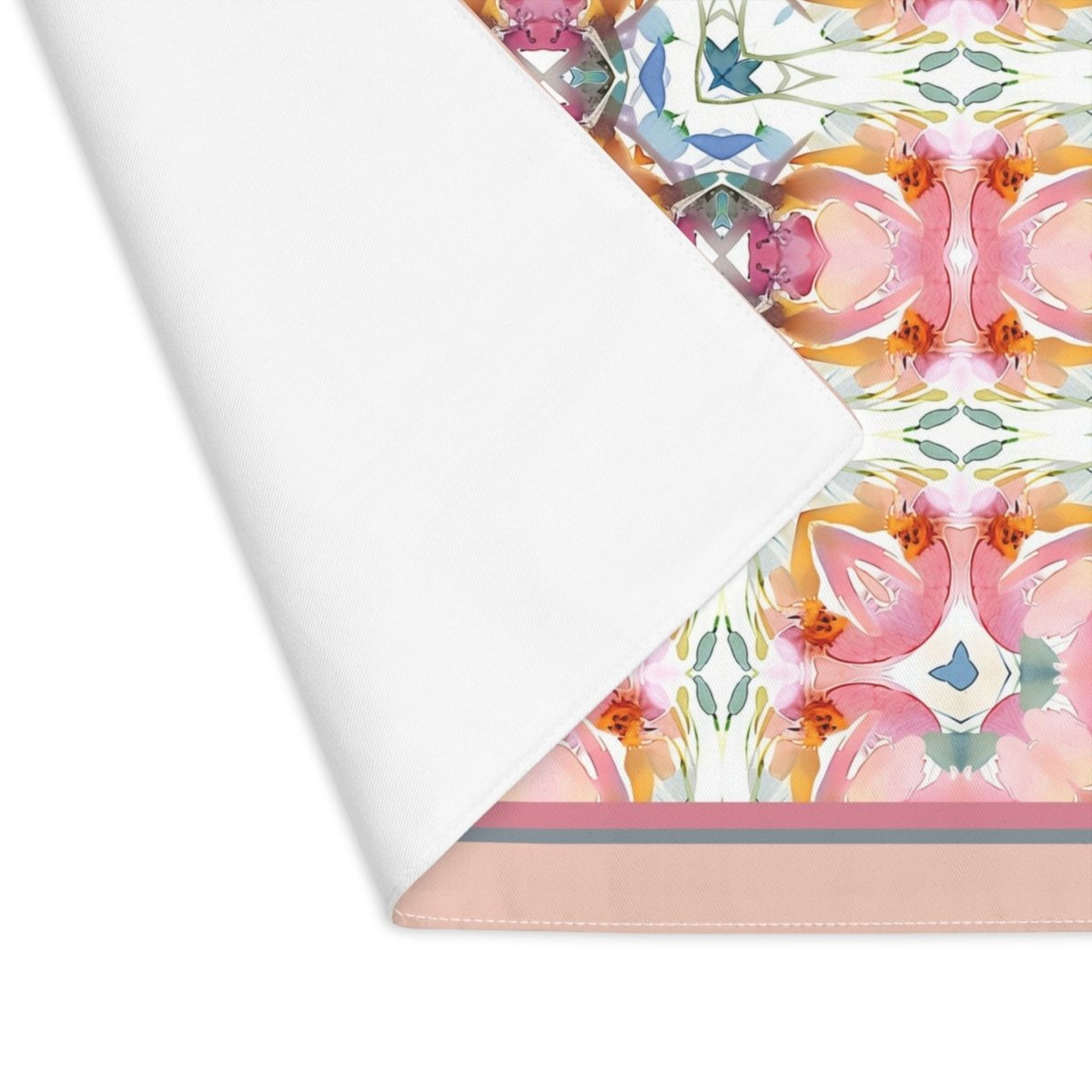 Square Bloom | Placemat - Cotton Twill Placemat - Piccolo Fiore Prints
