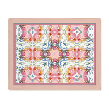 Square Bloom | Placemat - Cotton Twill Placemat - Piccolo Fiore Prints