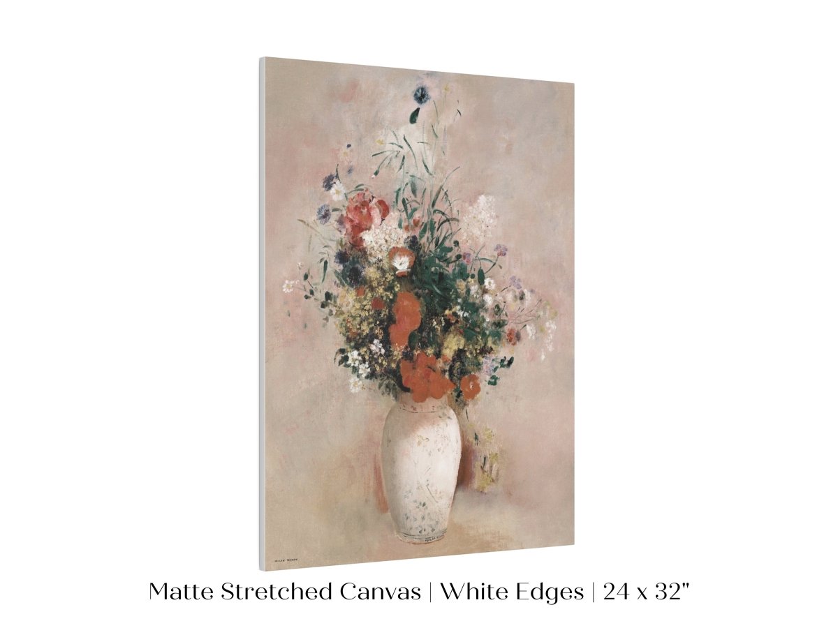 Still Life with a Vase of Flowers | P379 - Single Art Prints - Piccolo Fiore Prints