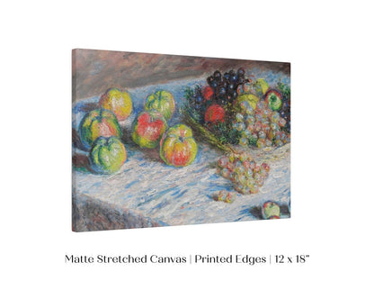 Still Life with Apples and Grapes | P44 - Single Art Prints - Piccolo Fiore Prints