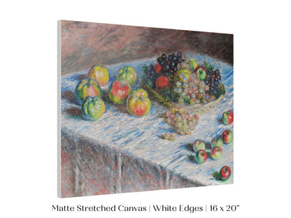 Still Life with Apples and Grapes | P44 - Single Art Prints - Piccolo Fiore Prints
