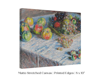 Still Life with Apples and Grapes | P44 - Single Art Prints - Piccolo Fiore Prints