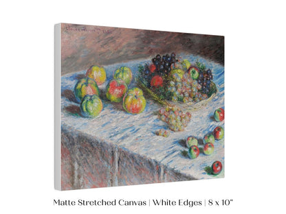 Still Life with Apples and Grapes | P44 - Single Art Prints - Piccolo Fiore Prints