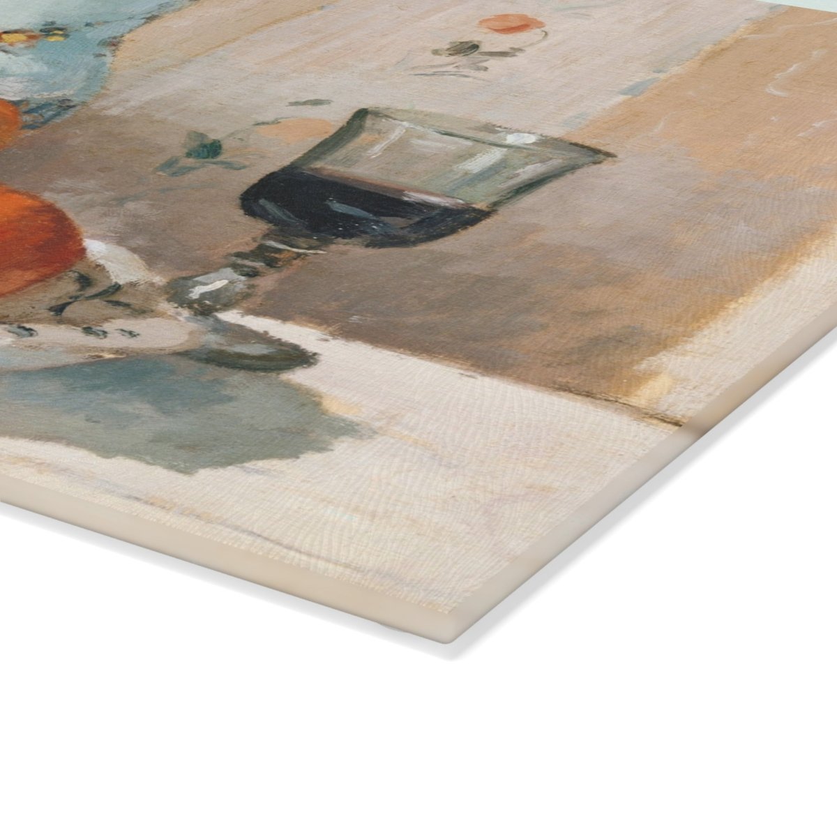 Still Life with Apples and Pitcher | Glass Chopping Board - Glass Chopping Board - Piccolo Fiore Prints