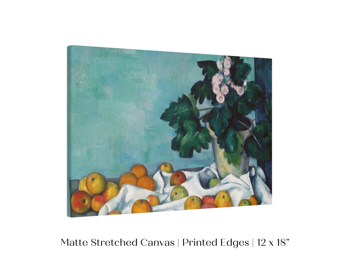 Still Life with Apples and Primroses | P301 - Single Art Prints - Piccolo Fiore Prints