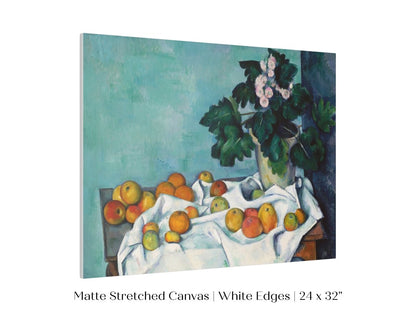 Still Life with Apples and Primroses | P301 - Single Art Prints - Piccolo Fiore Prints