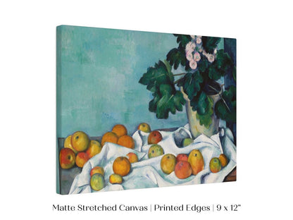 Still Life with Apples and Primroses | P301 - Single Art Prints - Piccolo Fiore Prints