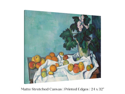 Still Life with Apples and Primroses | P301 - Single Art Prints - Piccolo Fiore Prints