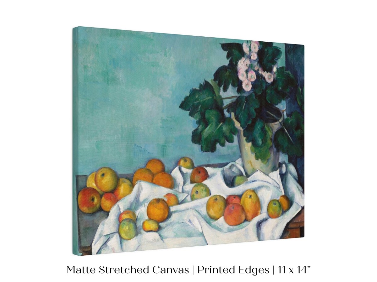 Still Life with Apples and Primroses | P301 - Single Art Prints - Piccolo Fiore Prints