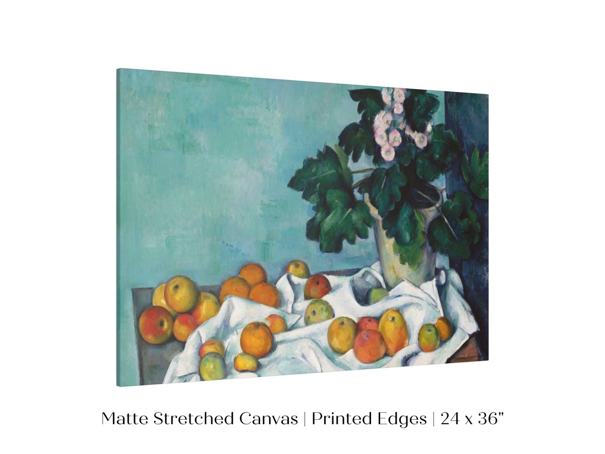 Still Life with Apples and Primroses | P301 - Single Art Prints - Piccolo Fiore Prints