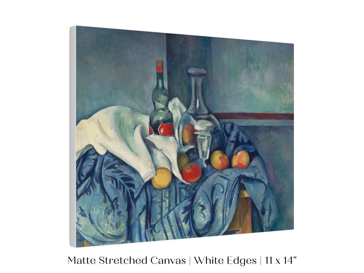 Still Life with Bottles and Apples | P313 - Single Art Prints - Piccolo Fiore Prints
