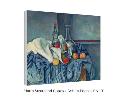 Still Life with Bottles and Apples | P313 - Single Art Prints - Piccolo Fiore Prints