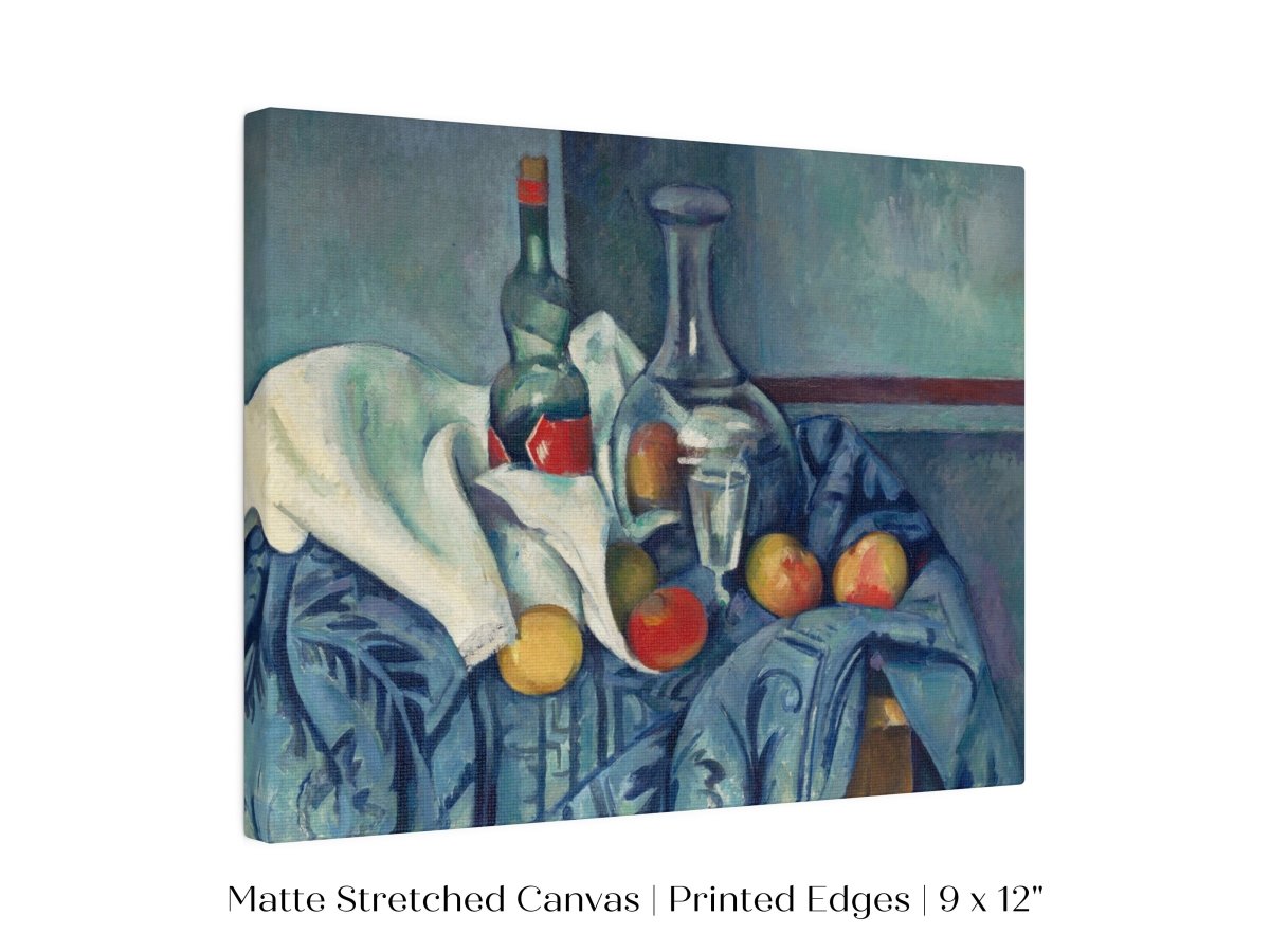 Still Life with Bottles and Apples | P313 - Single Art Prints - Piccolo Fiore Prints