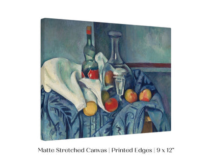 Still Life with Bottles and Apples | P313 - Single Art Prints - Piccolo Fiore Prints