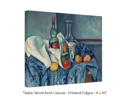 Still Life with Bottles and Apples | P313 - Single Art Prints - Piccolo Fiore Prints
