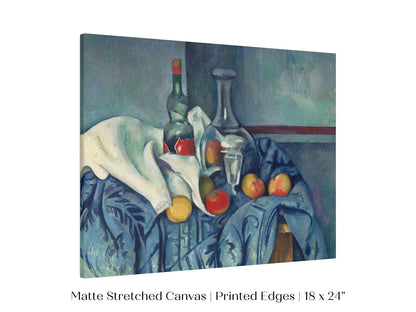 Still Life with Bottles and Apples | P313 - Single Art Prints - Piccolo Fiore Prints