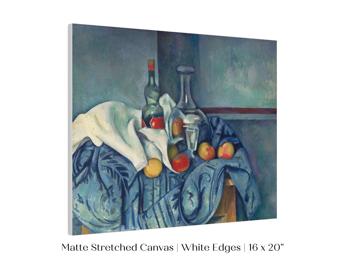 Still Life with Bottles and Apples | P313 - Single Art Prints - Piccolo Fiore Prints