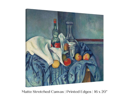 Still Life with Bottles and Apples | P313 - Single Art Prints - Piccolo Fiore Prints
