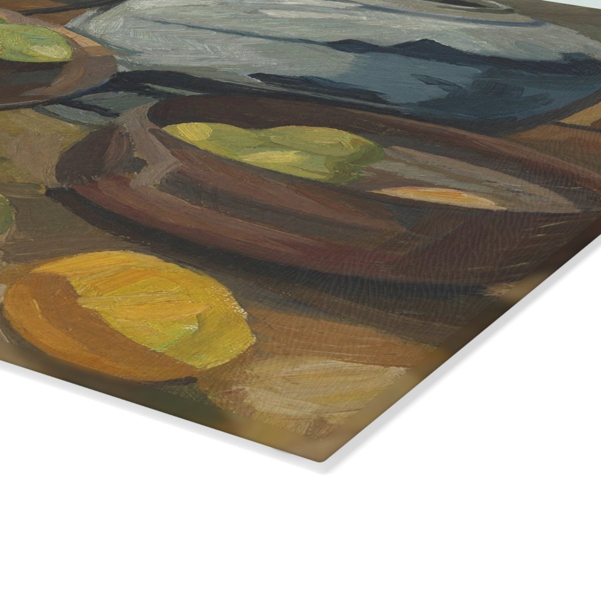 Still Life with Bowls of Fruit | Glass Chopping Board - Glass Chopping Board - Piccolo Fiore Prints