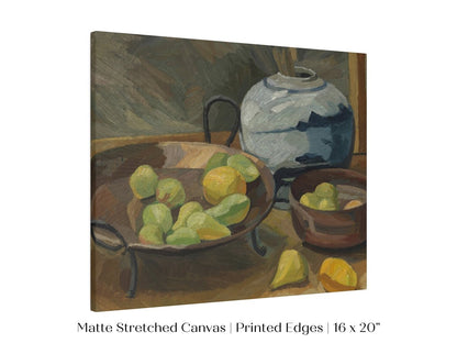 Still Life with Bowls of Fruit | P487 - Single Art Prints - Piccolo Fiore Prints