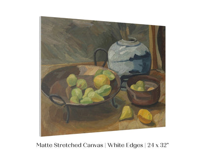 Still Life with Bowls of Fruit | P487 - Single Art Prints - Piccolo Fiore Prints