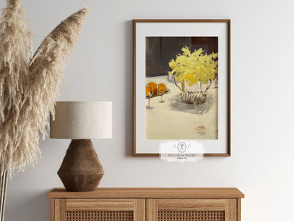 Still Life with Daffodils | P140 - Single Art Prints - Piccolo Fiore Prints
