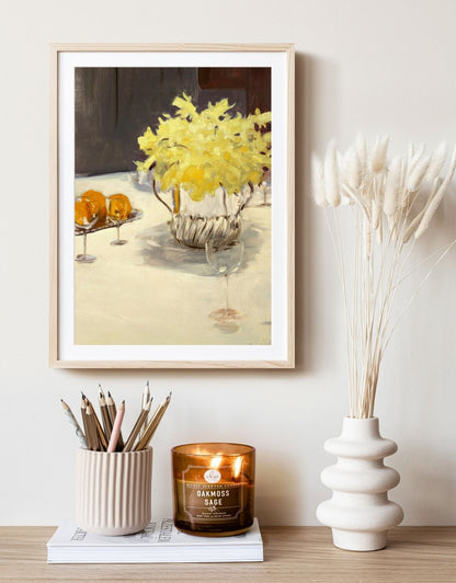 Still Life with Daffodils | P140 - Single Art Prints - Piccolo Fiore Prints