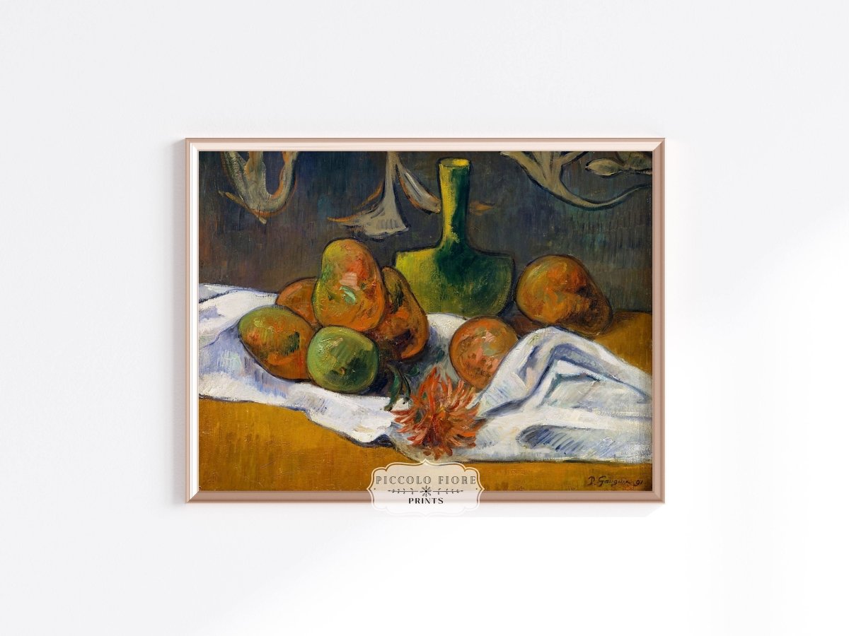 Still Life with Fruit | P123 - Single Art Prints - Piccolo Fiore Prints