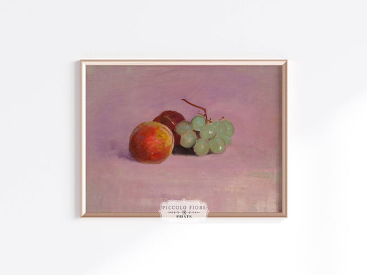 Still Life With Fruit | P174 - Single Art Prints - Piccolo Fiore Prints