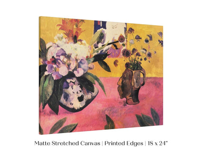 Still Life with Head - Shaped Vase and Japanese Woodcut | P325 - Single Art Prints - Piccolo Fiore Prints