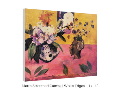 Still Life with Head - Shaped Vase and Japanese Woodcut | P325 - Single Art Prints - Piccolo Fiore Prints