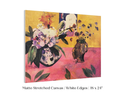 Still Life with Head - Shaped Vase and Japanese Woodcut | P325 - Single Art Prints - Piccolo Fiore Prints