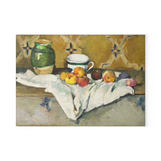 Still Life with Jar | Glass Chopping Board - Glass Chopping Board - Piccolo Fiore Prints